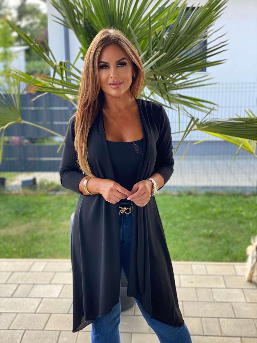 KORINA FEKETE KARDIGÁN 